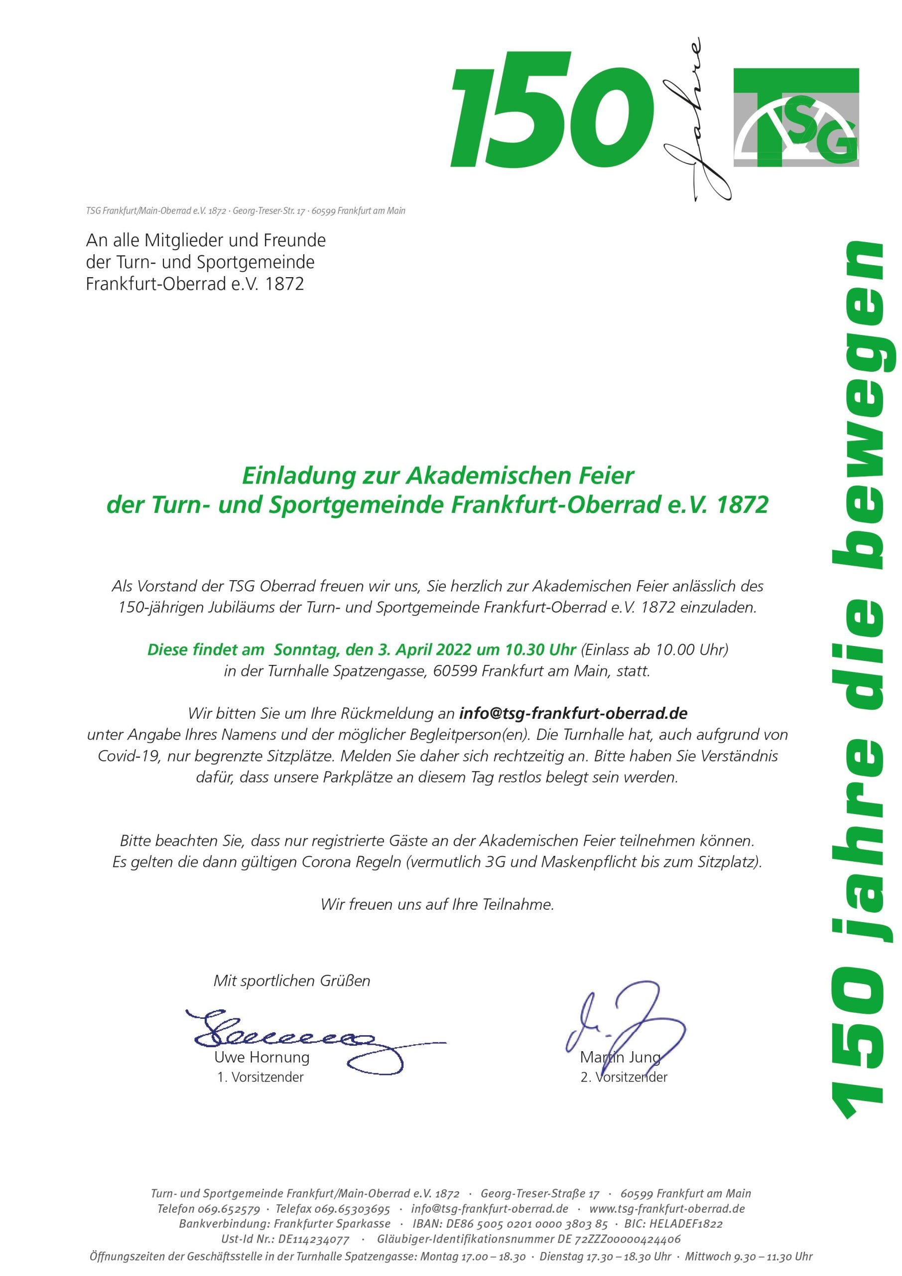 Einladung